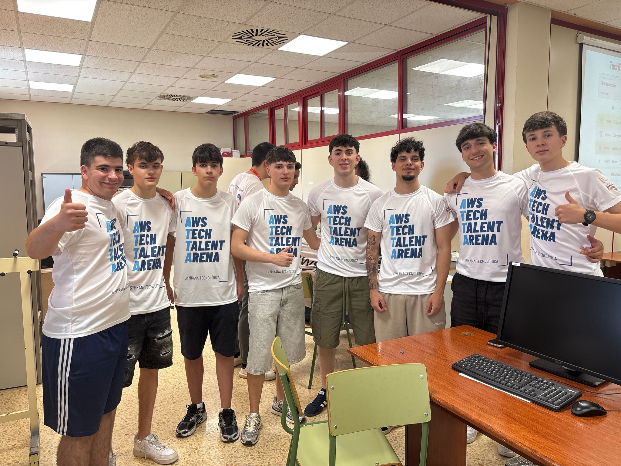 Students at Centro San Valero in class and at the ATTA challenges · photo 7
